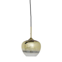 HÄNGELAMPE Mayson Gold Ø23/18 cm - Goldfarben, Glas (23/23/18cm) - Light & Living