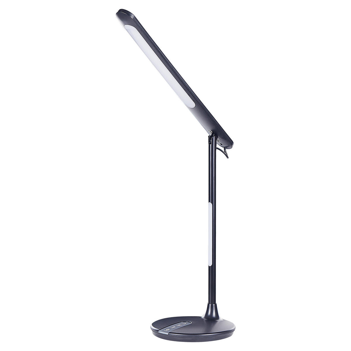 SCHREIBTISCHLAMPE Draco 17/48/38 cm - Schwarz, Metall (17/32/38cm) - Beliani