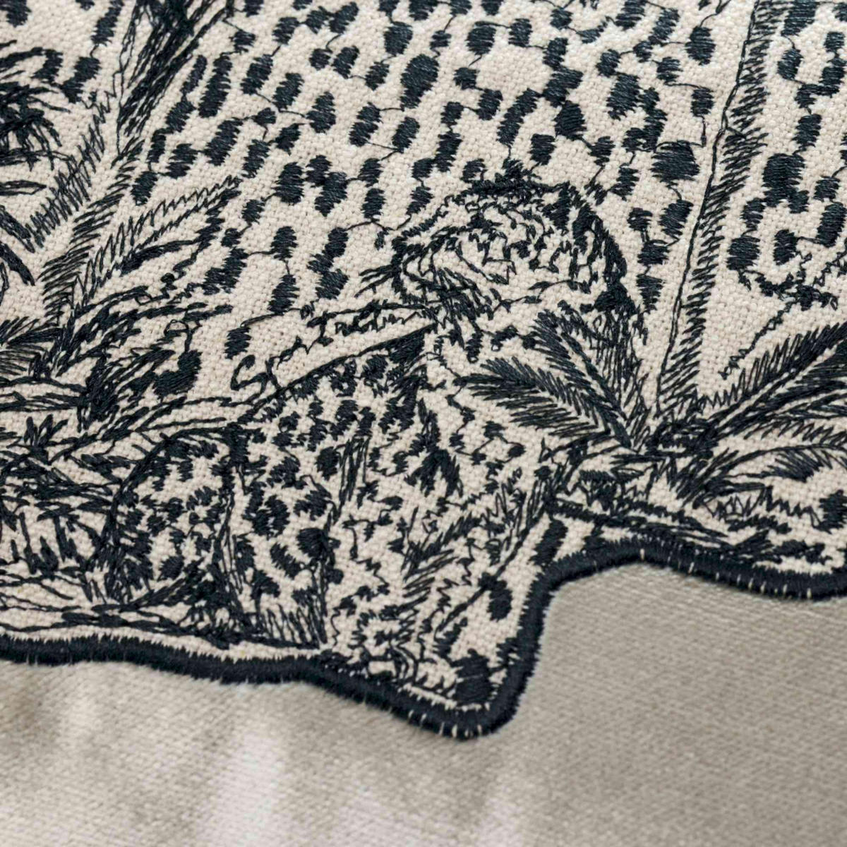 KISSENHÜLLE PALMS - Naturfarben, Textil (60/40cm) - Sportalm Kitzbühel