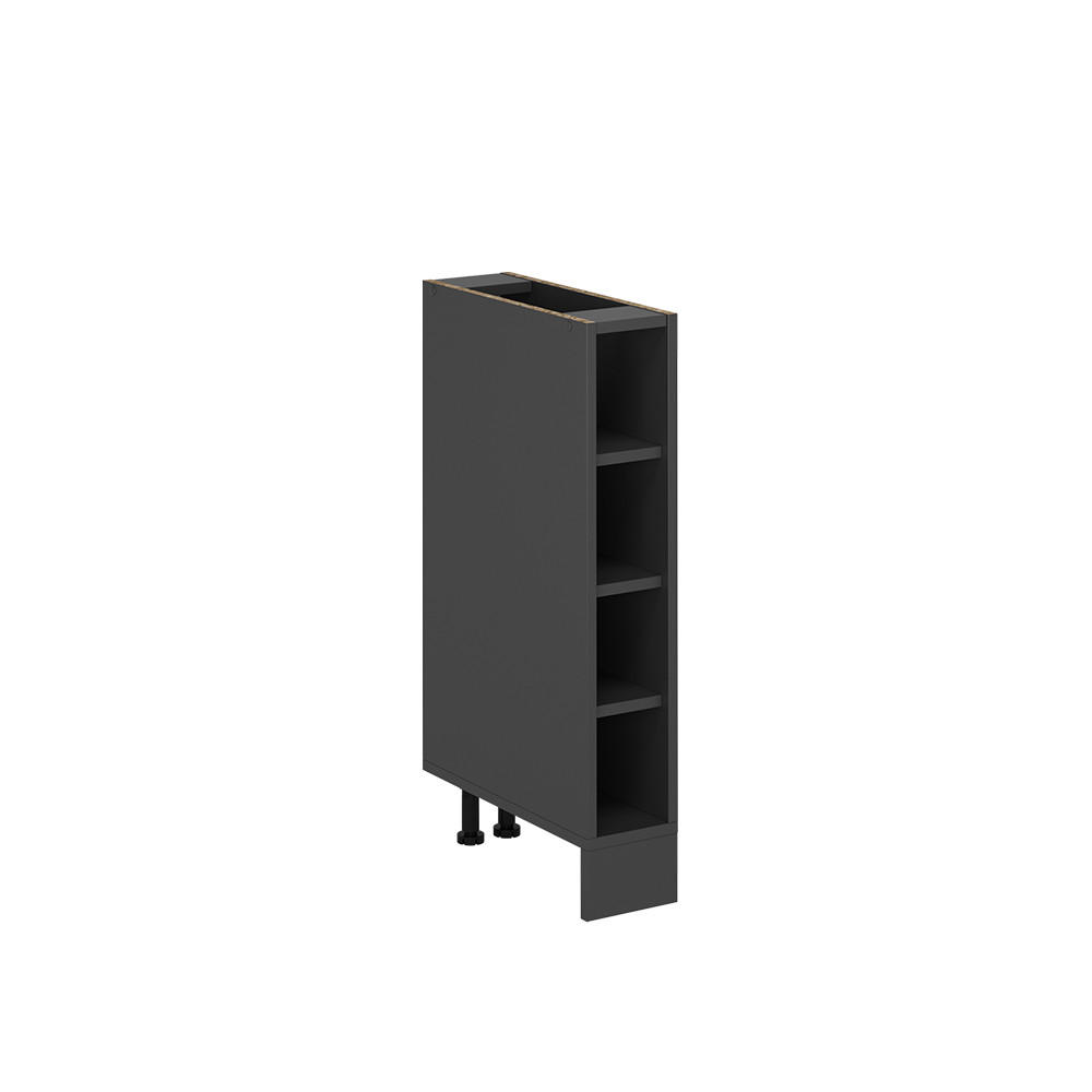 Vicco Küchenregal Anthrazit, Anthrazit 15x81.6x46 cm
