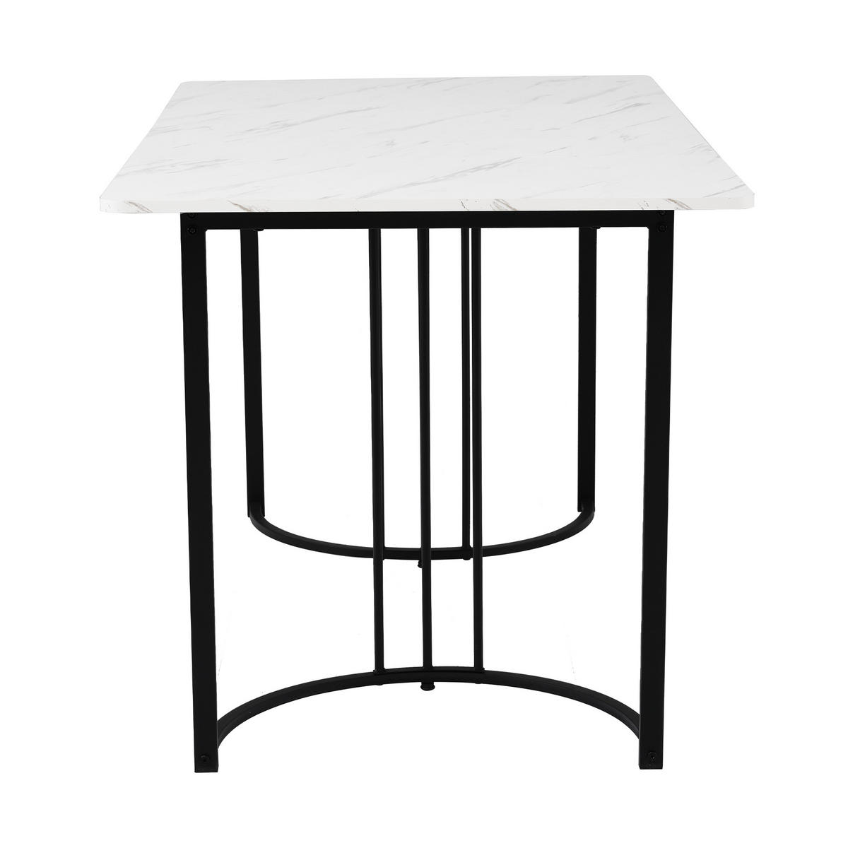 ESSTISCH 140/80/75 cm Weiß - Weiß, Holz (140/80/75cm) - Urban Meuble