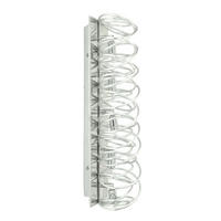 DECKENLEUCHTE Memphis, Silber/Chrom, 62cm - Chromfarben, Metall (62/12/13cm) - KOSILUM