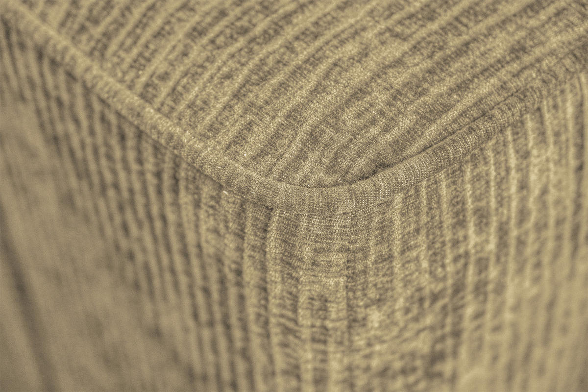 SOFA NELE Beige - Beige/Schwarz, Textil (234/71/96cm) - KAWOLA