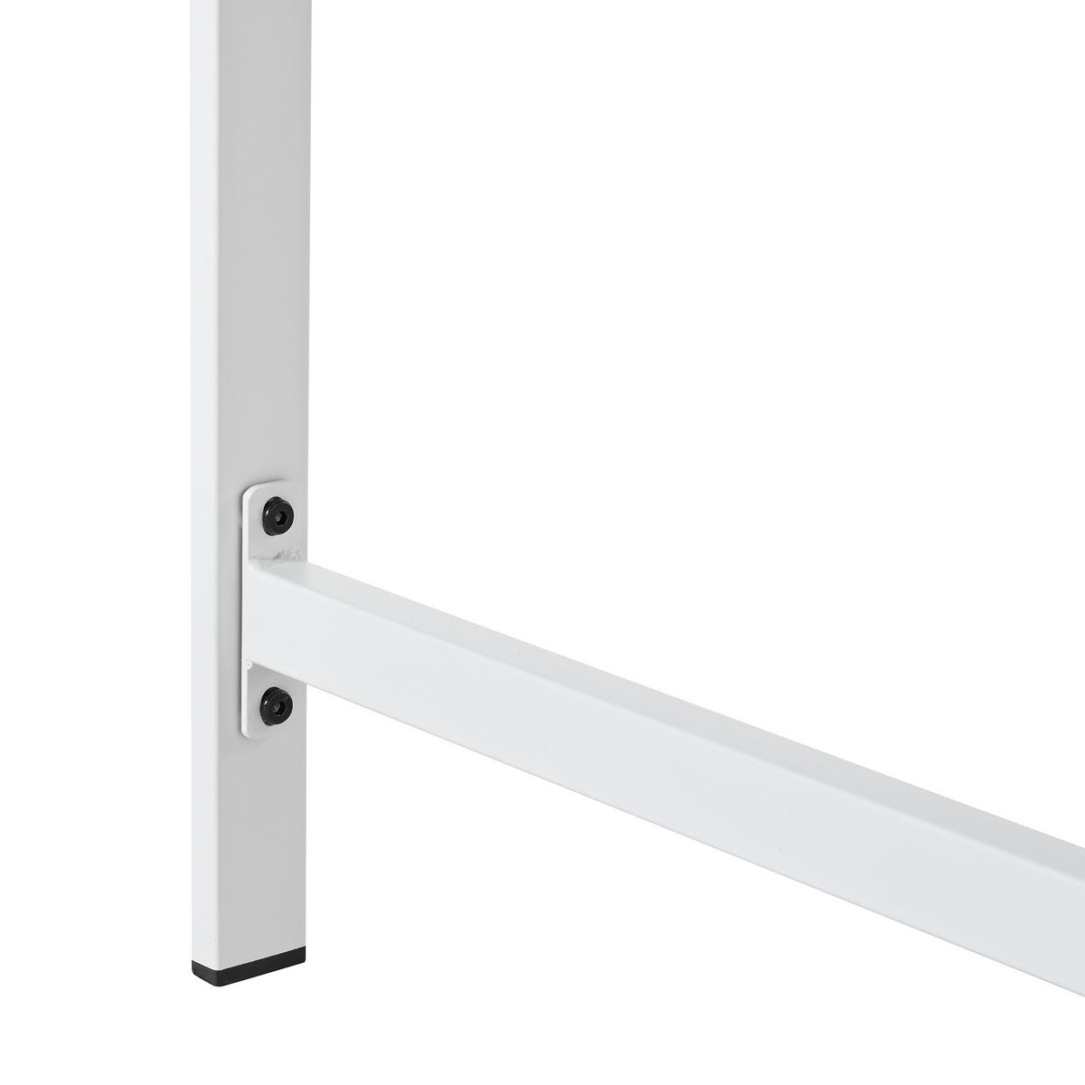 GARTENMÖBEL-SET Modernes 7-tlg. Schwarz/Weiß/Holz - Weiß, Holz - ComfortXL