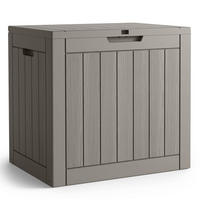 GARTENBOX 117L Grau - Grau, Kunststoff (56/53.2/43.1cm) - Akord