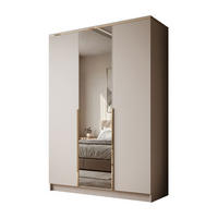 KLEIDERSCHRANK AURORA KASCHMIR 3D - Kaschmir, Holzwerkstoff (150/213/55cm) - Lookway