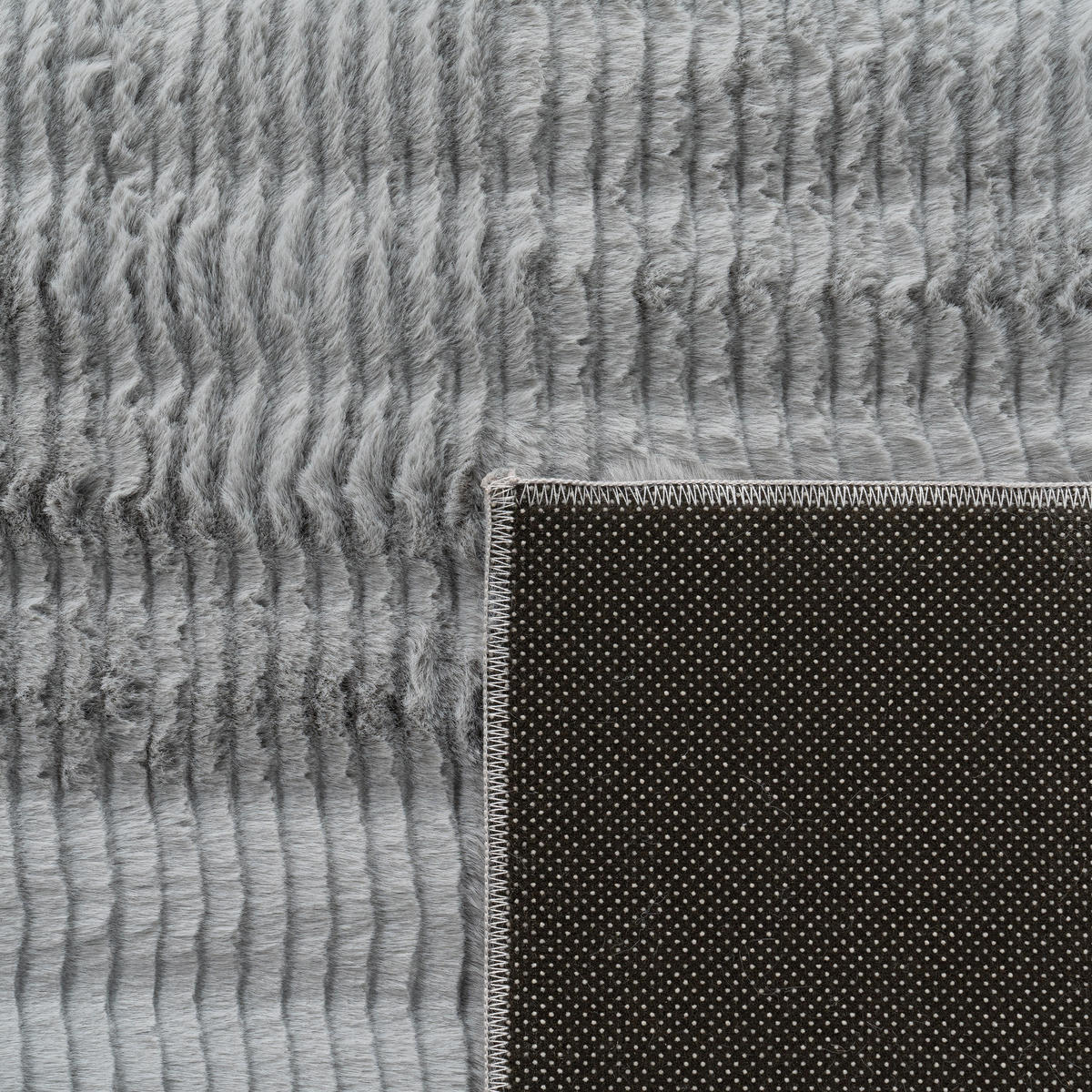 HOCHFLORTEPPICH 80/150 cm Arnheim 743 - Grau, Textil (80/150cm) - Paco Home