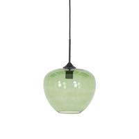HÄNGELAMPE Mayson Grün Ø30/25 cm - Grün, Glas (30/30/25cm) - Light & Living