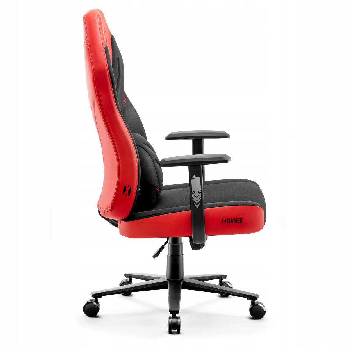 GAMINGSTUHL X-GAMER - Rot/Schwarz, Metall (68/118/56cm) - Diablo Chairs