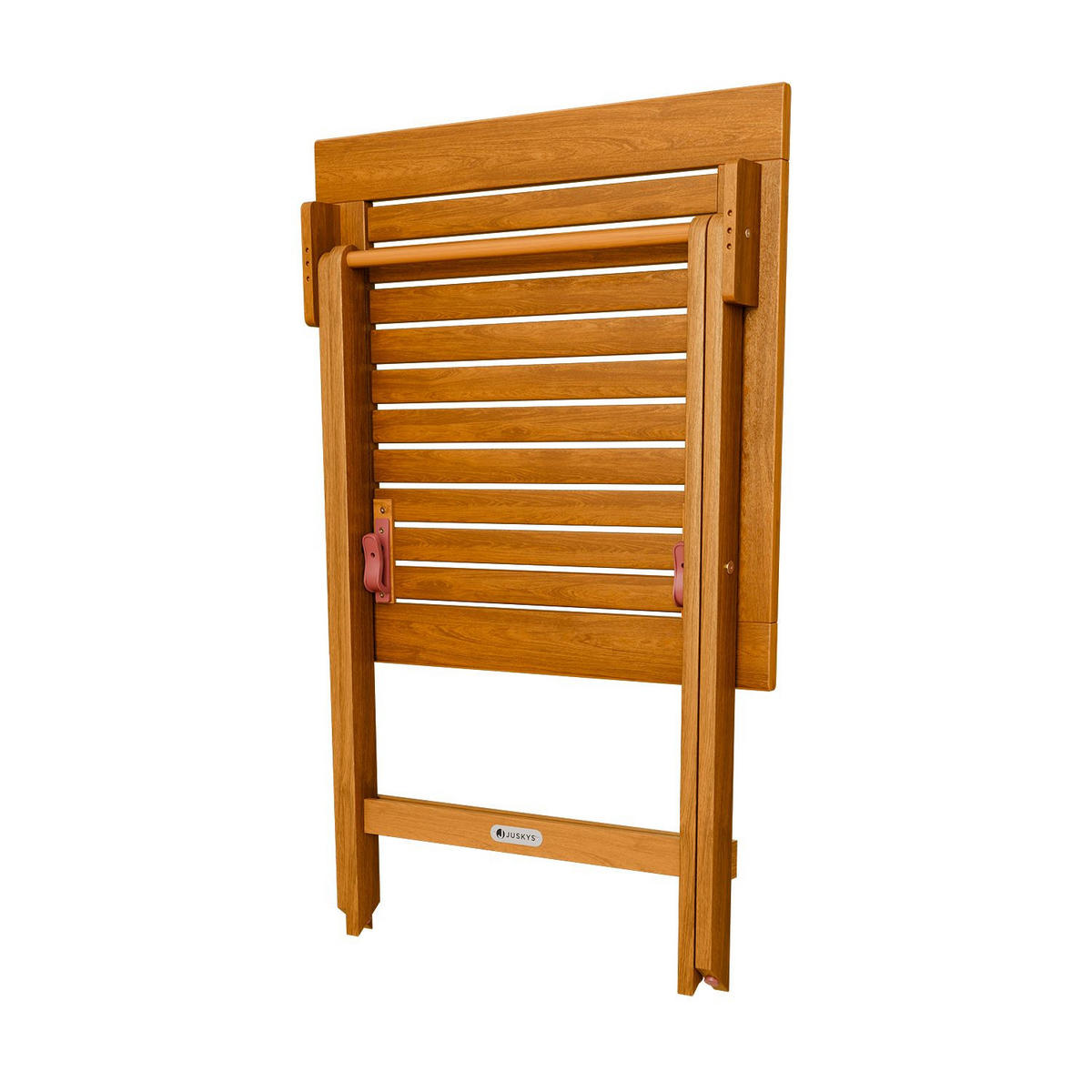 GARTENBEISTELLTISCH Zadar natur 46x46x46 cm - Naturfarben, Holz (46/46/46cm) - Juskys