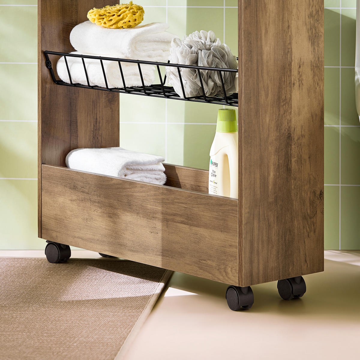 NISCHENREGAL Natur - Braun, Holzwerkstoff (20/70/60cm) - SoBuy