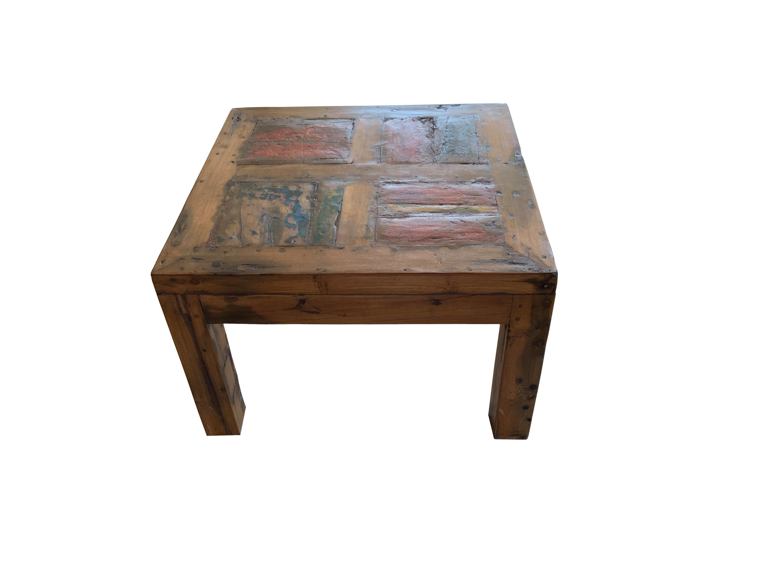 COUCHTISCH Jens Teak Braun 45x70x70cm - Braun, Holz (70/70/45cm) - DELUKE