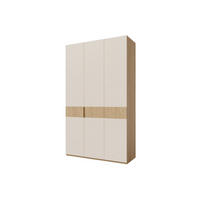 KLEIDERSCHRANK SUN 135/237/60 cm in Frühlingseiche/Macadamia - Eichefarben, Holzwerkstoff (135/237/60cm) - Deine Möbel 24