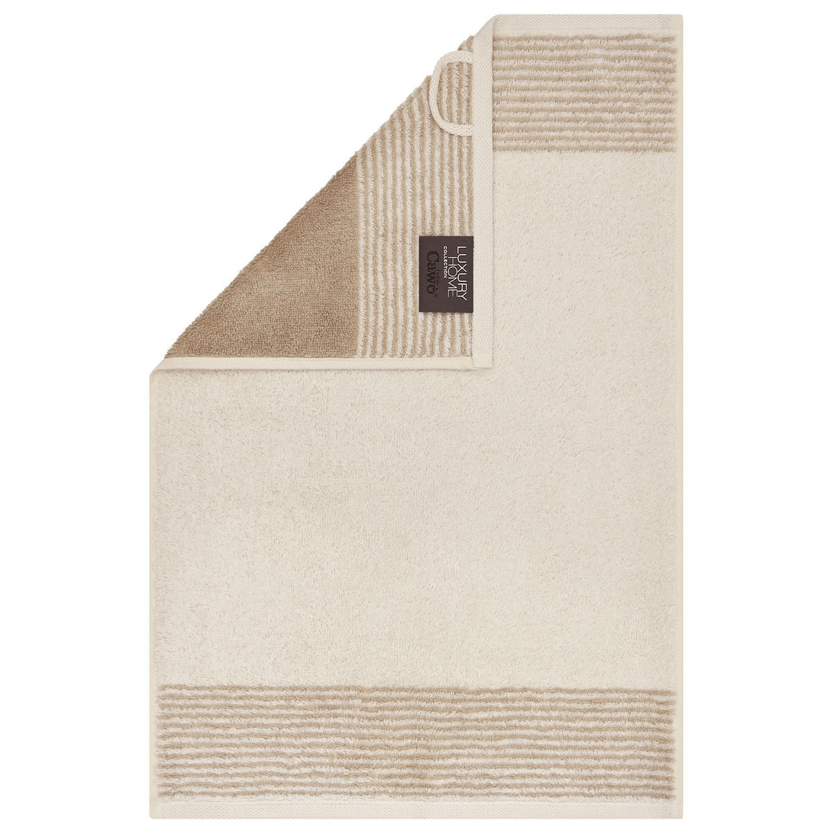 HANDTUCH Set 10-teilig 100% Baumwolle - Beige, Naturmaterialien (200/135cm) - Cawoe