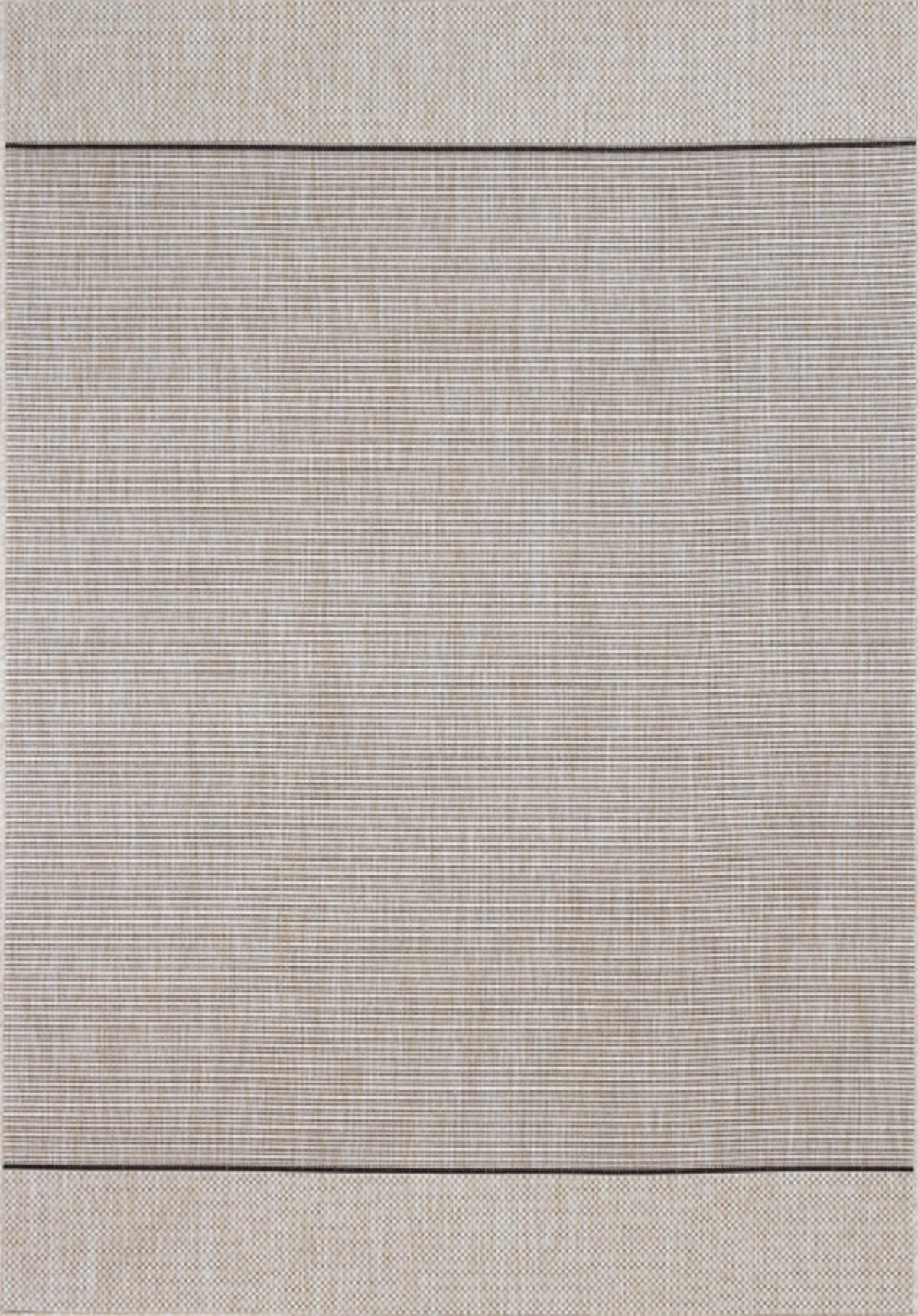 TEPPICH modern Flachgewebe GRAZIELLA Beige 120 x 170 cm - Beige, Textil (120/170cm) - Novatrend