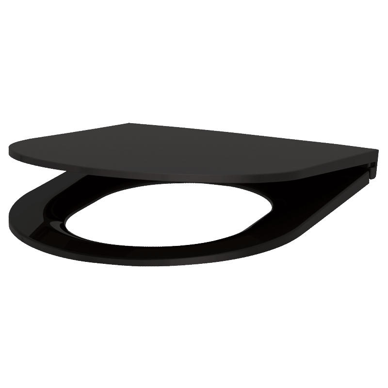 Delabie Wc-Sitz Schwarz 36x45x45 cm