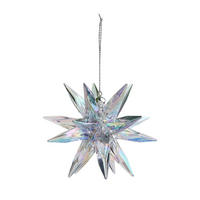 WEIHNACHTSDEKO Hängend STOG, 8 x 8 cm, Mehrfarbig, Christbaumschmuck, Weihnachtsbaumdekoration, Christmas, Xmas - Multicolor, Kunststoff (8/6/8cm) - home&you