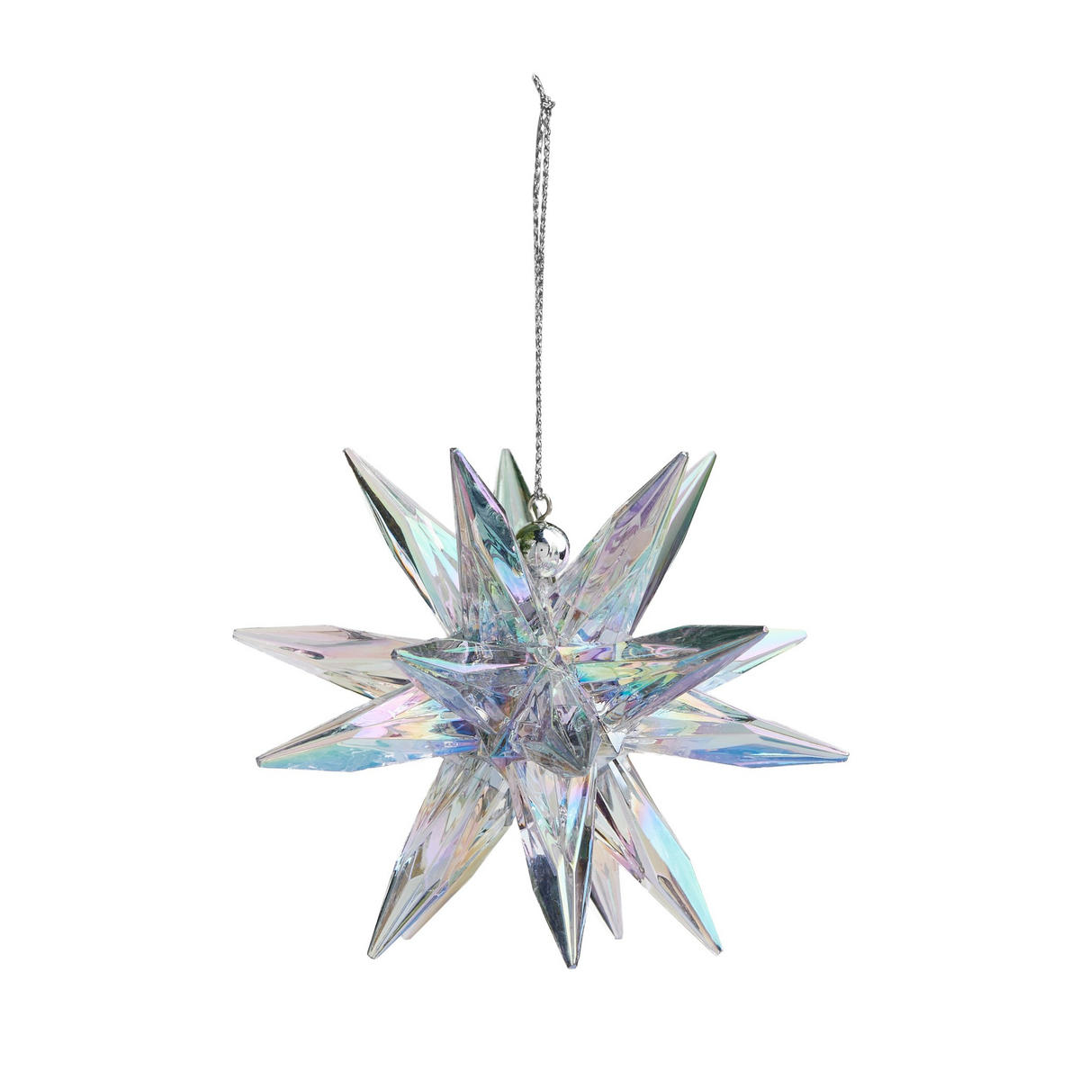 WEIHNACHTSDEKO Hängend STOG, 8 x 8 cm, Mehrfarbig, Christbaumschmuck, Weihnachtsbaumdekoration, Christmas, Xmas - Multicolor, Kunststoff (8/6/8cm) - home&you