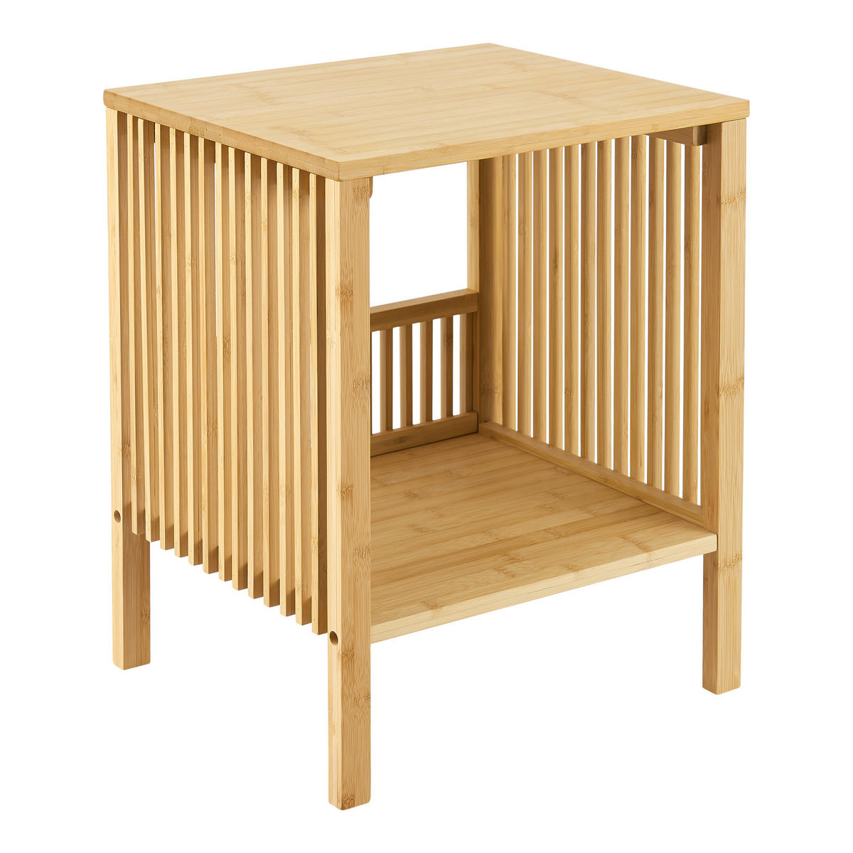BEISTELLTISCH Varde - Naturfarben, Holz (33/38.5/50cm) - [en.casa]