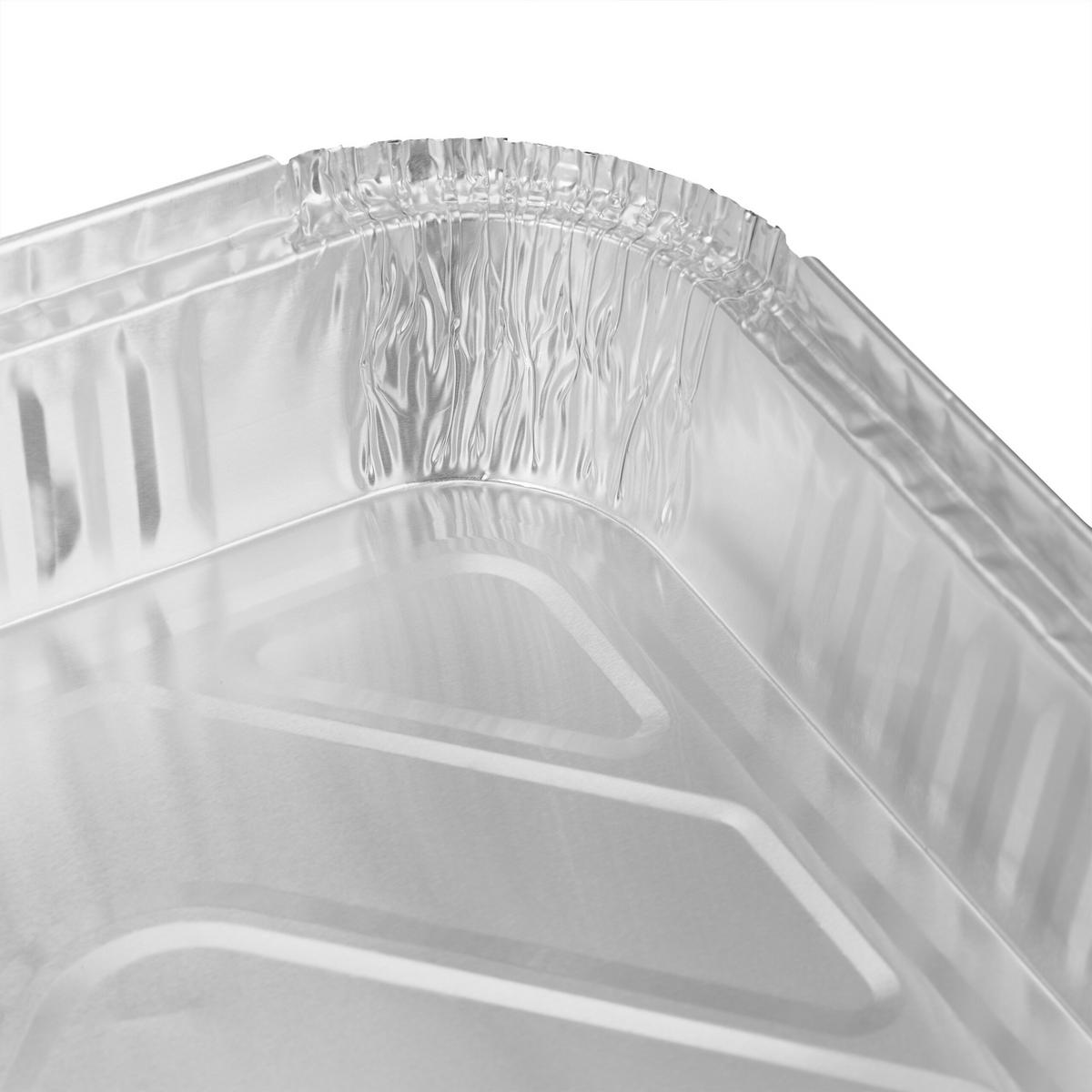 25XALUSCHALEN - Silberfarben, Metall (21/31/4.5cm) - Relaxdays