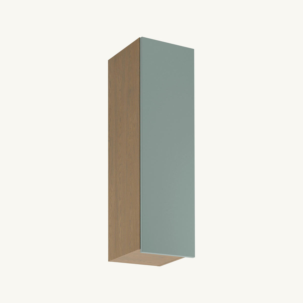 WINKELKÜCHE - 310 x 290 cm Livaro – KU-S34 – Grün / Dunkle Eiche - Schwarz/Grün, Holzwerkstoff/Metall (310/247/290cm) - hi-markt