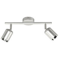 LED DECKENLEUCHTE Port Alu Silber - Silberfarben, Metall (43.5/8/14cm) - Wofi