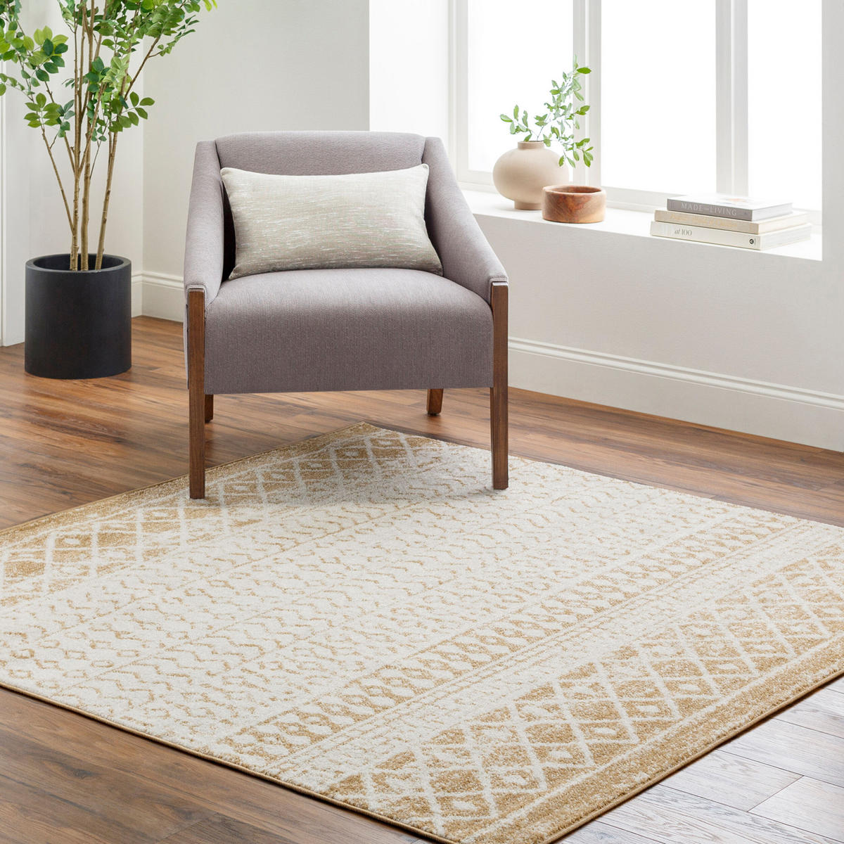 KURZFLORTEPPICH 120x170 cm Braun - Braun, Naturmaterialien/Textil (120/170cm) - LIVABLISS
