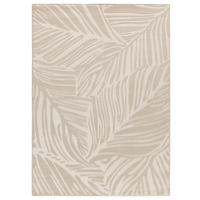 WEBTEPPICH Beige Sensation 133/190 cm - Beige/Weiß, Naturmaterialien/Textil (133/190cm) - Atticgo