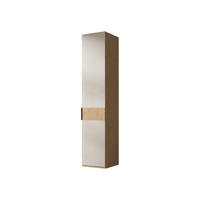 KLEIDERSCHRANK Soreno 45 L-R 1D, Seite: Rechts - Eichefarben/Beige, Holzwerkstoff/Kunststoff (45/237/60cm) - MIRJAN24