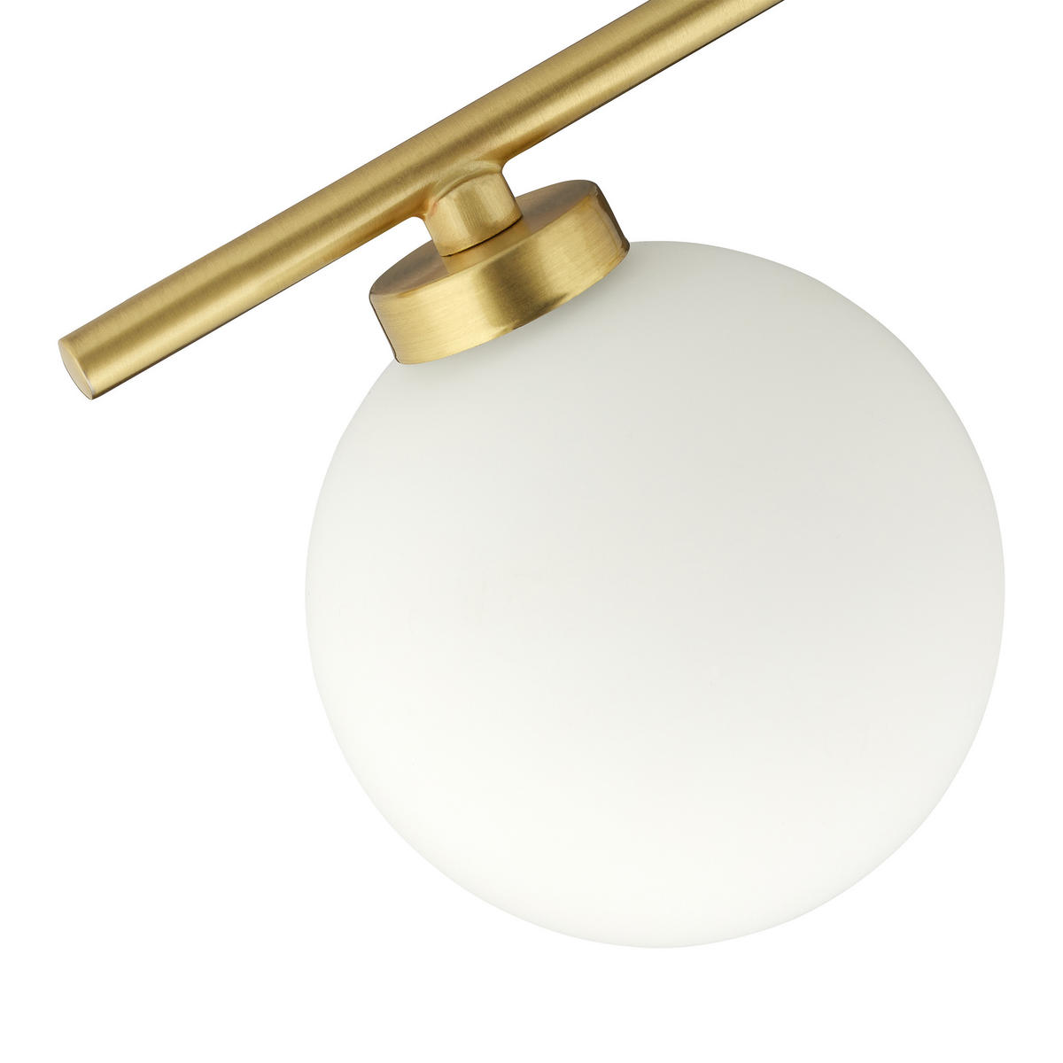 DECKENLAMPE - Multicolor, Glas/Metall (36/36/24.5cm) - Relaxdays