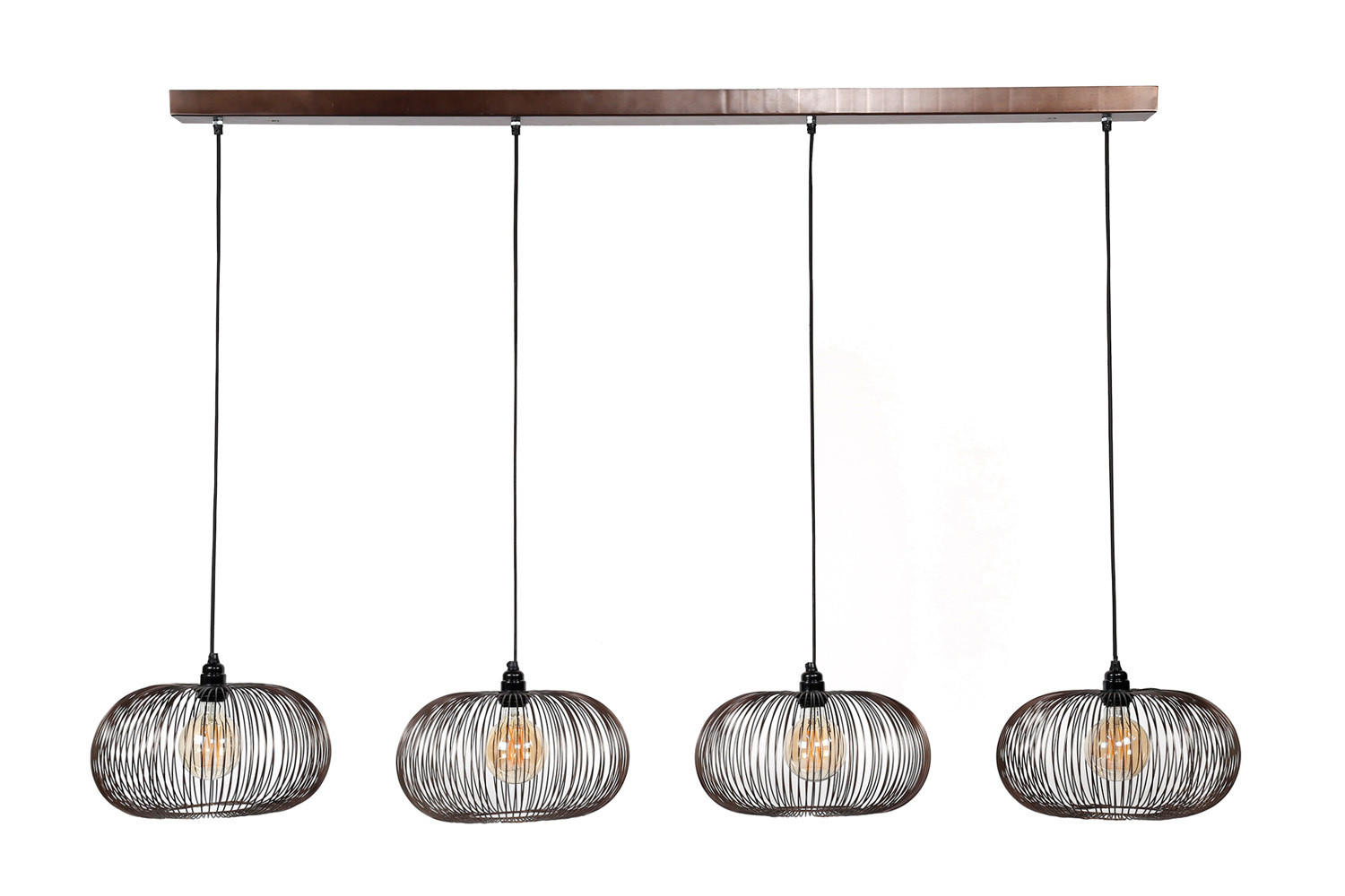 HÄNGELAMPE CATAVI Schwarz Metall - Schwarz, Metall (35/170/150cm) - KAWOLA