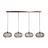 HÄNGELAMPE CATAVI Schwarz Metall - Schwarz, Metall (35/170/150cm) - KAWOLA