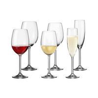 WEIN- UND SEKTGLÄSER Daily transparent 6er Set - Transparent, Glas - Leonardo Living