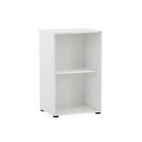 AKTENREGAL Pigeon Small 83,6x51x41 cm 2 Fächern Weiß - Weiß, Holz (51/83.6/41cm) - PROREGAL