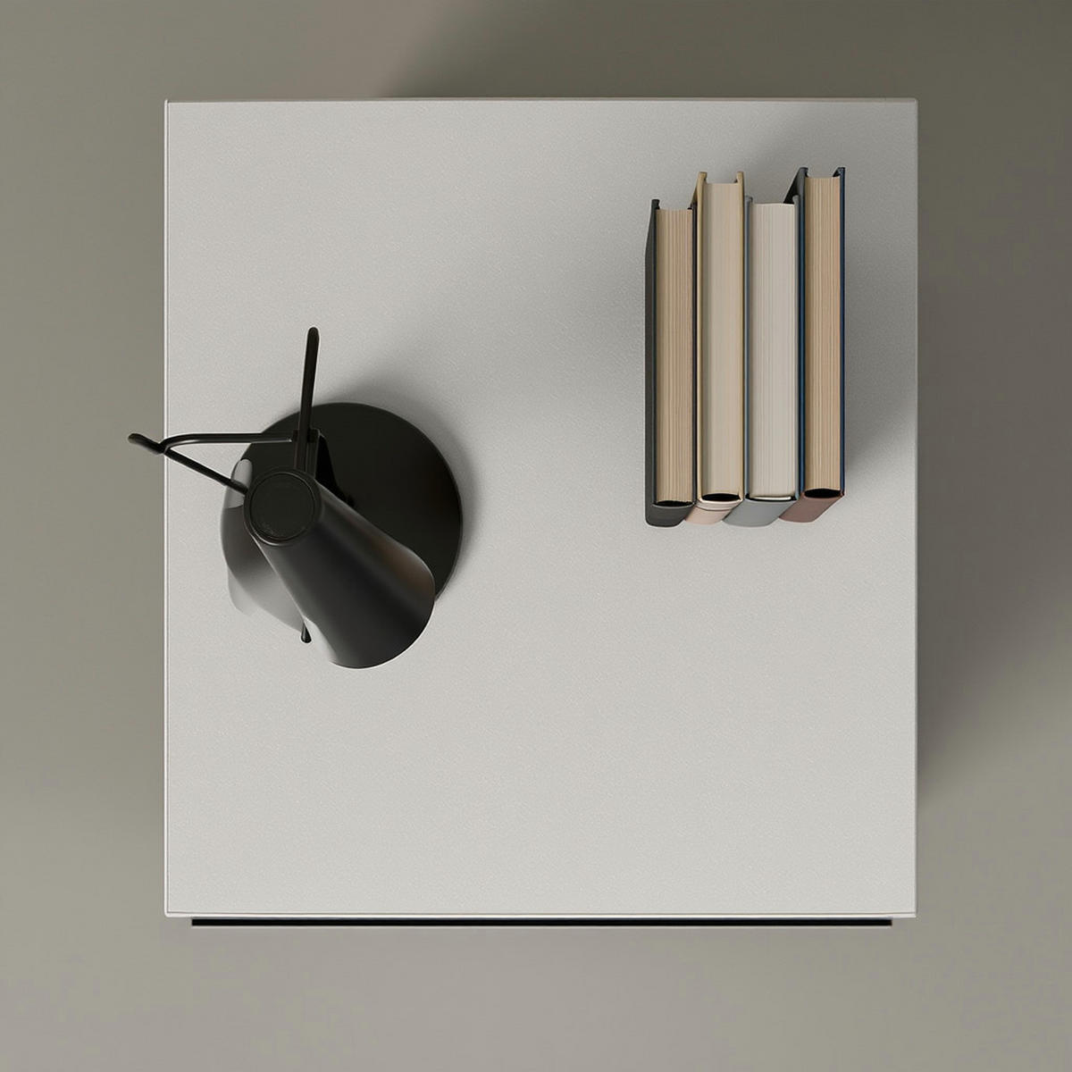 ROLLCONTAINER "Stuttgart" Soft-Close 3 Schubladen | Greige - Beige, Holzwerkstoff (40/63/50cm) - KADIMA DESIGN