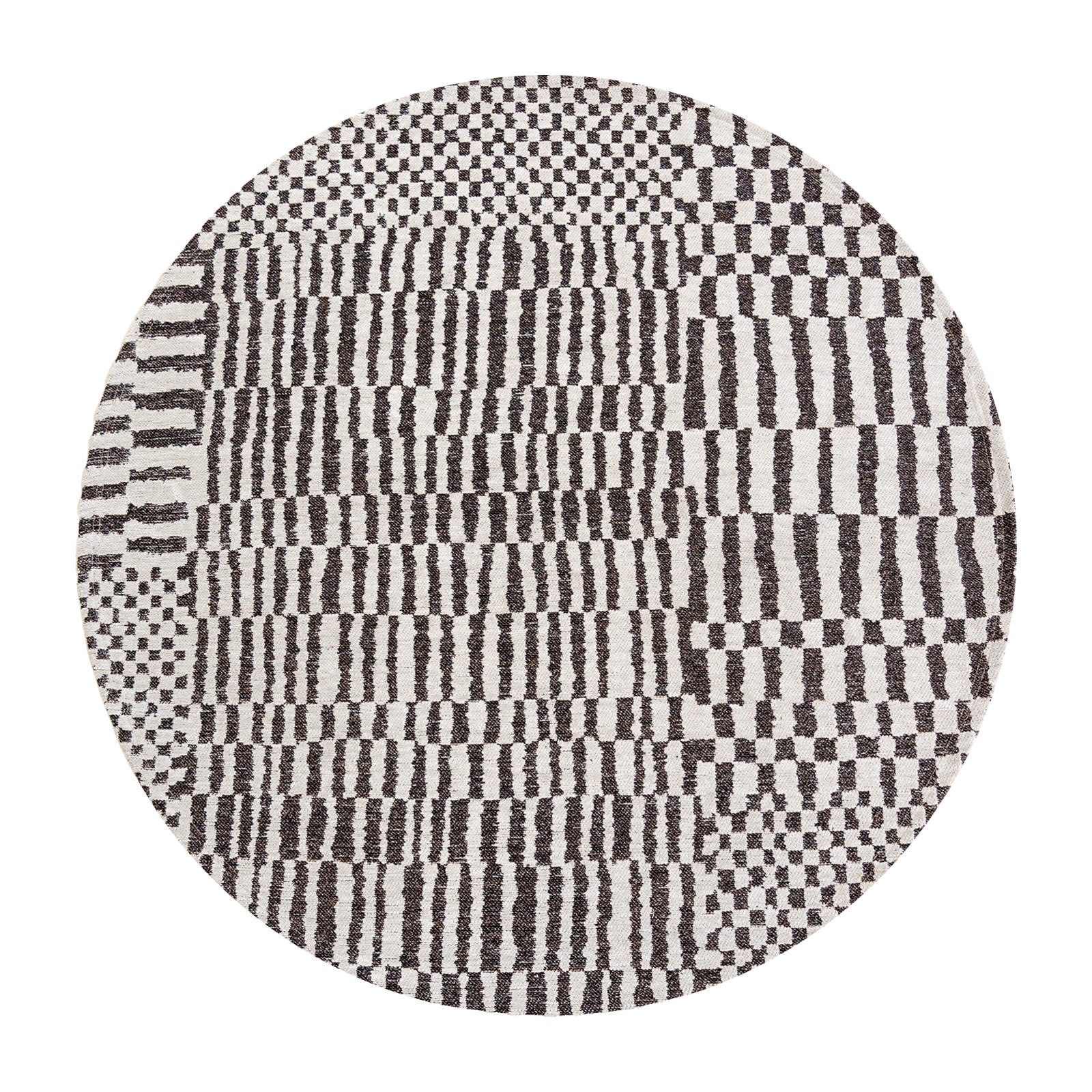 TEPPICH Caidal Berber 240/240 cm - Weiß, Textil (240/240cm) - Louis De Poortere