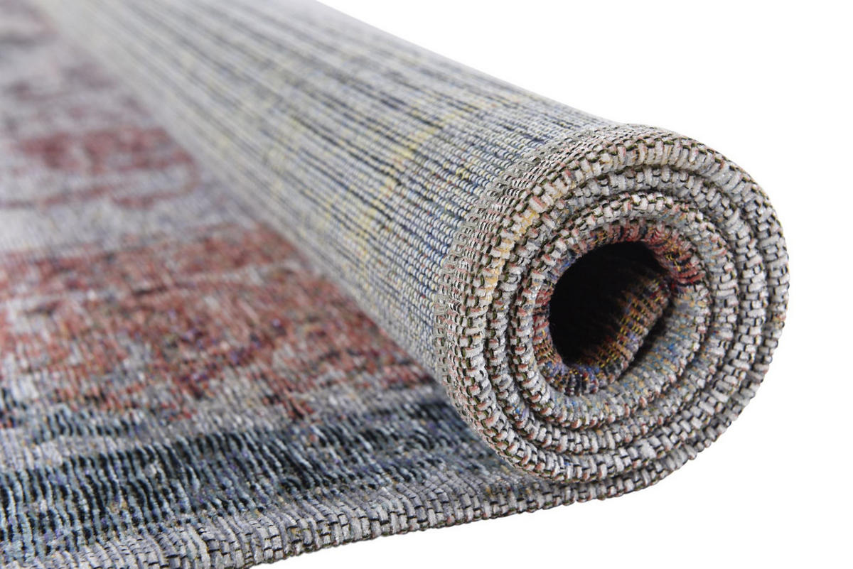 FLACHWEBETEPPICH Cosima 80x160 cm - Multicolor, Textil (80/160cm) - Gino Falcone