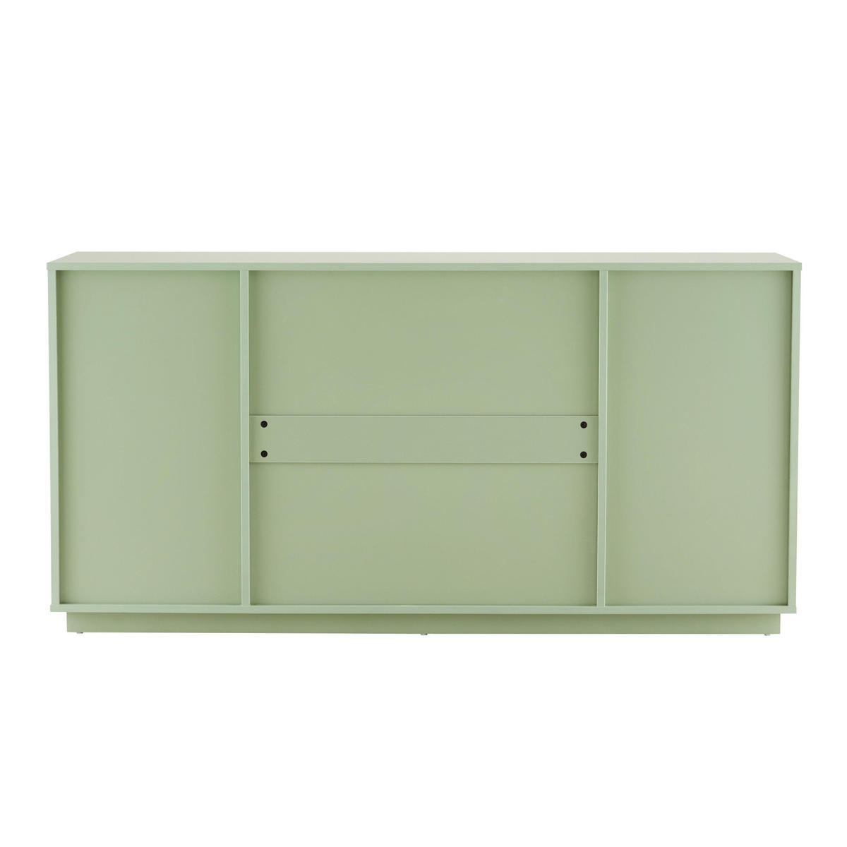 SIDEBOARD 160 cm, Grün - Grün, Holz (45/80/160cm) - Oviala