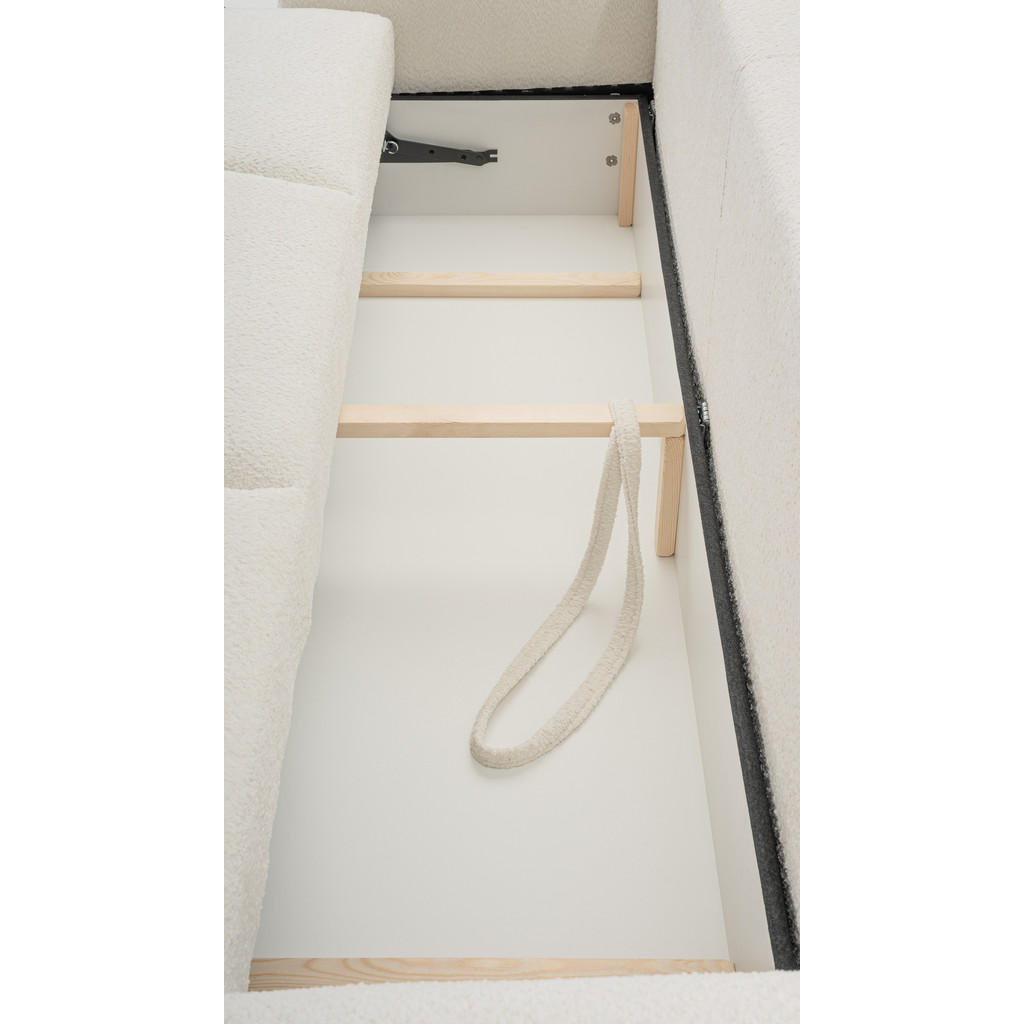 Thumbnail - Masseno Bettsofa, Schwarz, Textil, 4-Sitzer, 110x94x248 cm, Wohnzimmer, Sofas & Couches, Schlafsofas