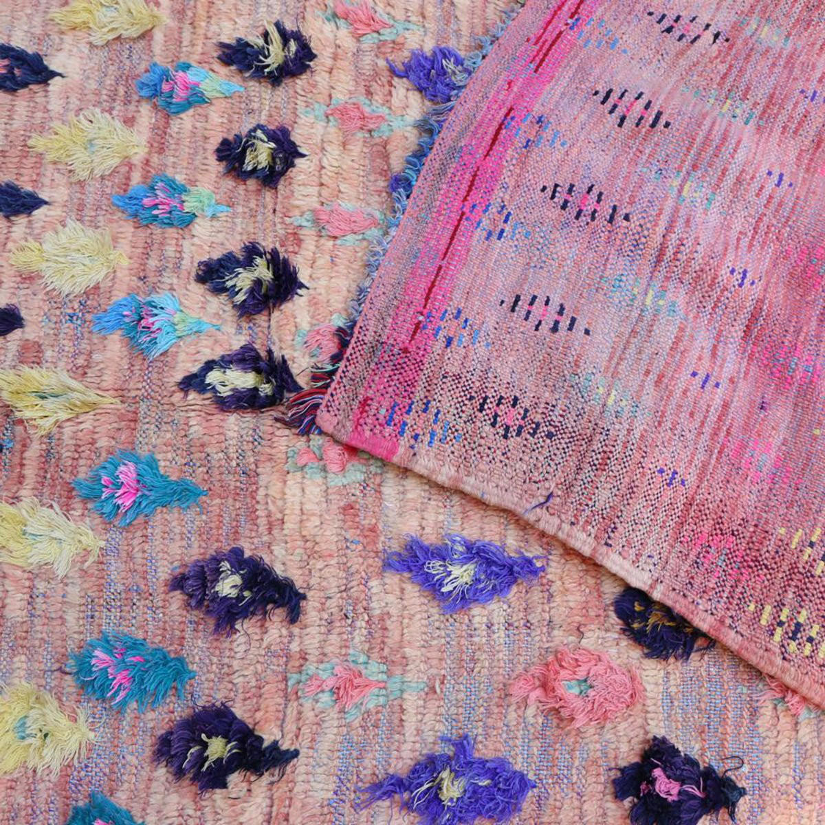 BERBERTEPPICH aus reiner Wolle 173x 430 cm - Multicolor, Naturmaterialien (173/430cm) - AFK Living