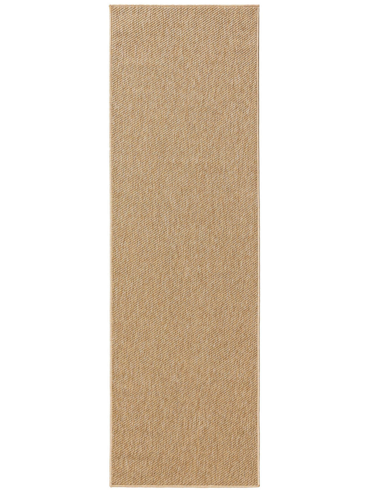 OUTDOORLÄUFER Iowa Beige 80x300 cm - Beige, Kunststoff (80/300cm) - benuta