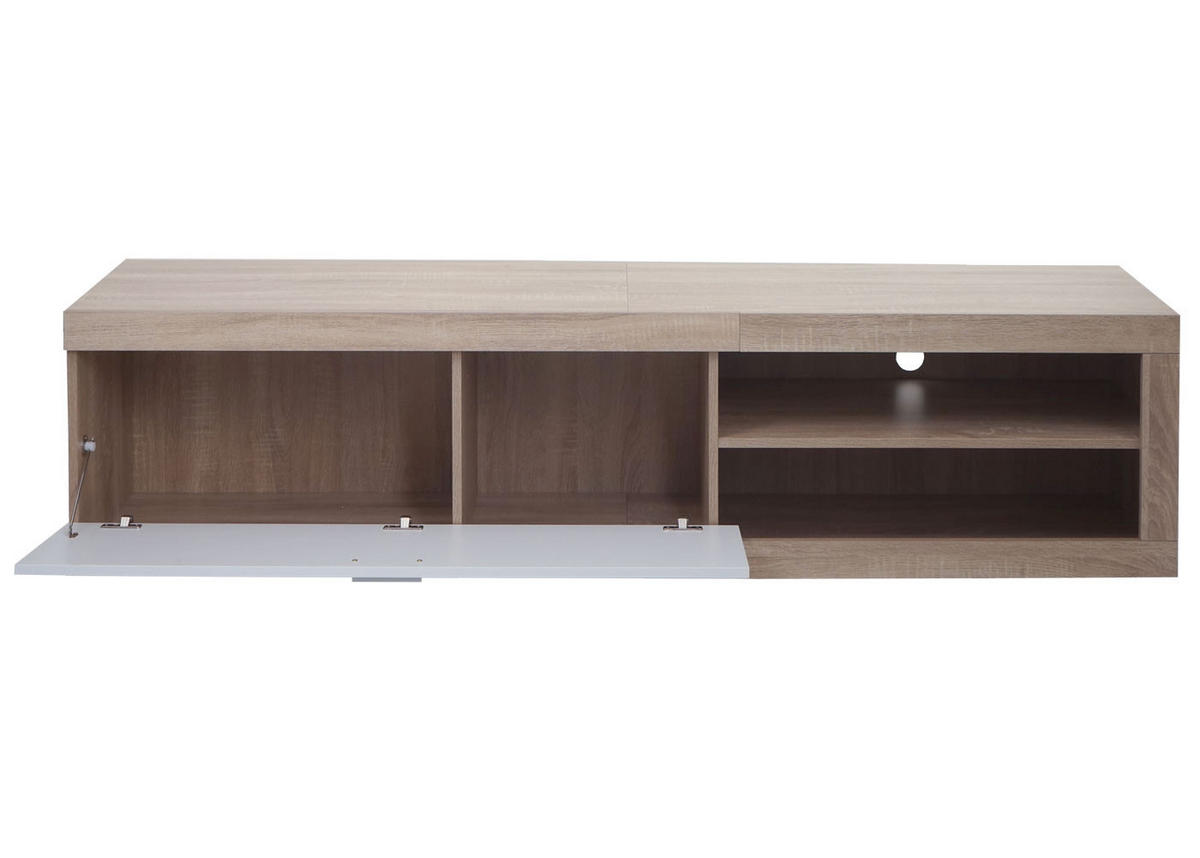 TV-RACK Eiche Dekor - Eichefarben, Holz (180/43/41cm) - MCW