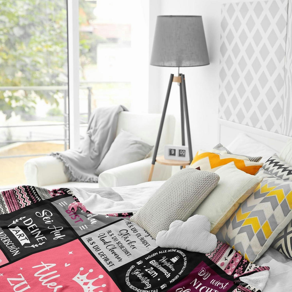 KUSCHELDECKE 200 x 150 cm - Multicolor, Textil (150/200cm)