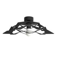 DECKENLEUCHTE - Schwarz, Metall (40/40/13cm) - Lumicom