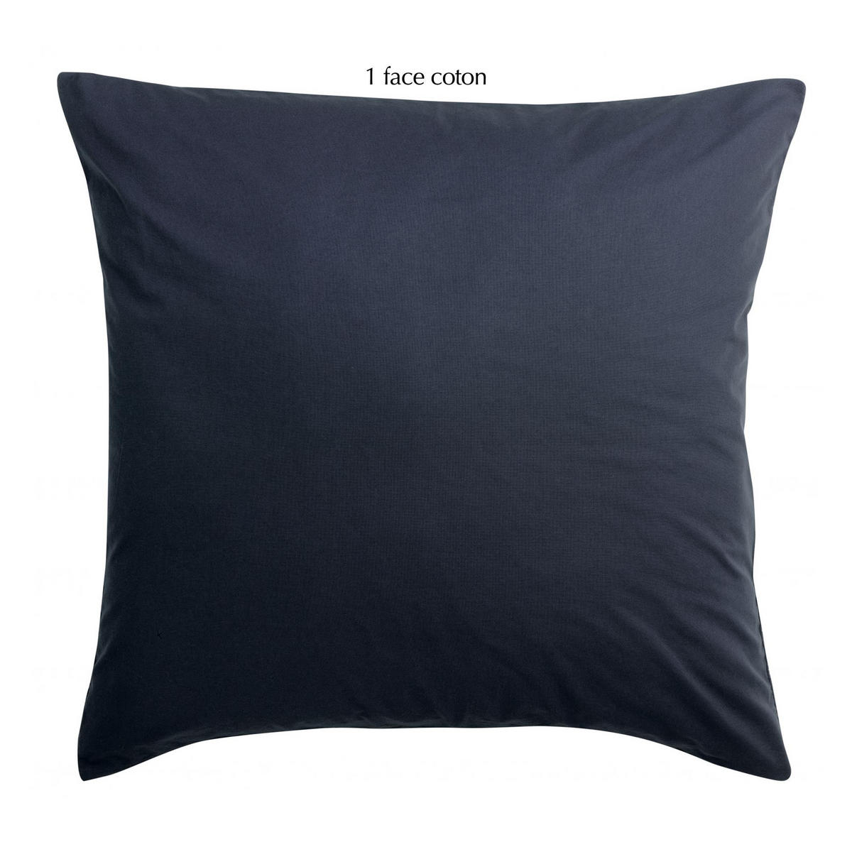 KISSENBEZUG Linco marine 65 x 65 cm - Dunkelblau, Textil (65/65cm) - Vivaraise