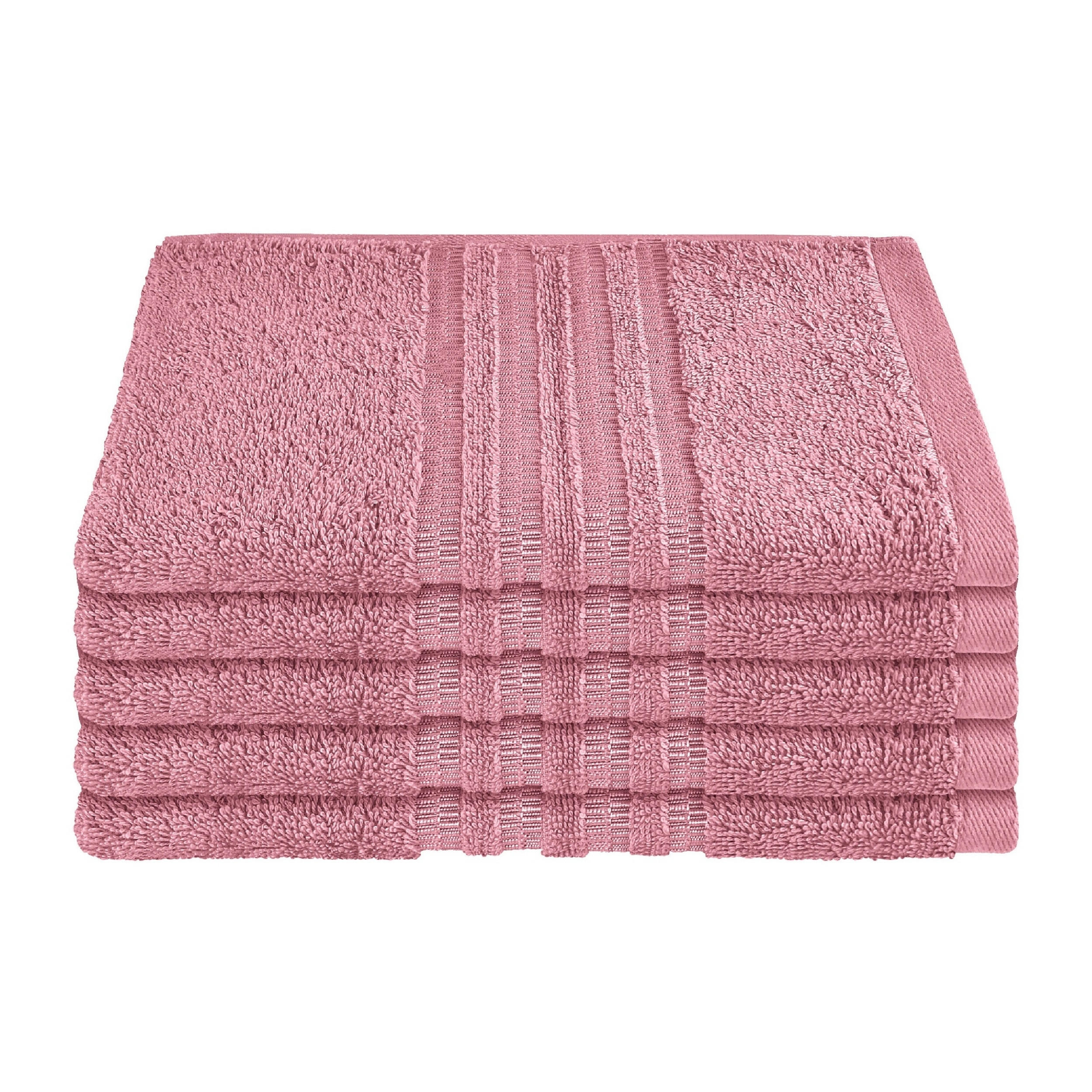 GÄSTETUCHSET Milano - 5-teilig - 30 x 50 cm - Malve - Mauve, Textil (30/50cm) - SCHIESSER