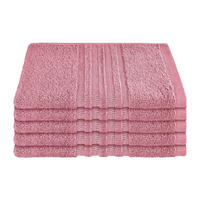 GÄSTETUCHSET Milano - 5-teilig - 30 x 50 cm - Malve - Mauve, Textil (30/50cm) - SCHIESSER