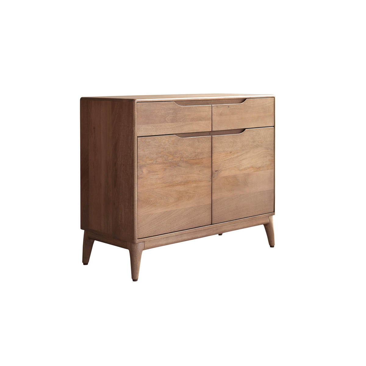 SIDEBOARD Gabrielle Braun aus Mango - Braun, Holz (100/81/40cm) - Tikamoon