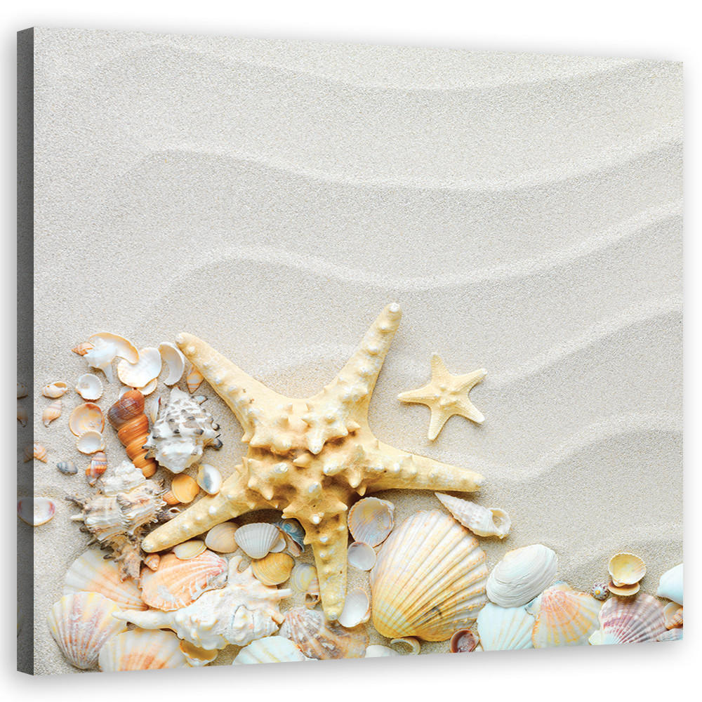 WANDBILD landschaften beige - Beige, Textil (40/40cm) - Feeby