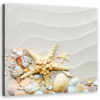 WANDBILD landschaften beige - Beige, Textil (40/40cm) - Feeby